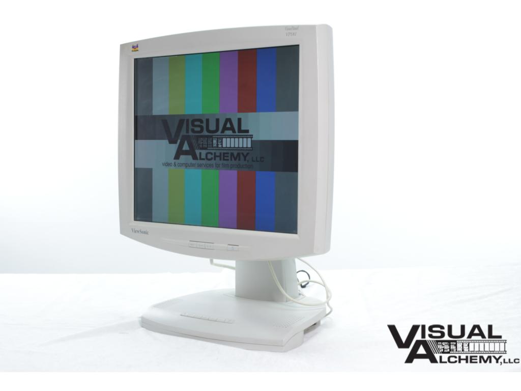 2003 18" Viewsonic VP181 25
