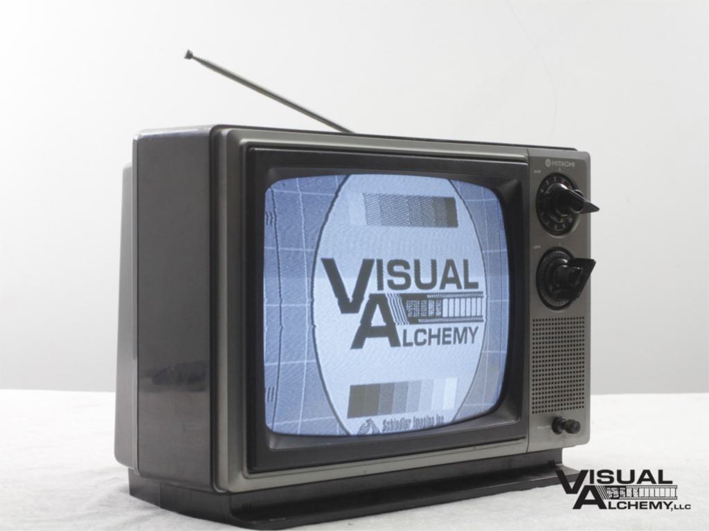 1980 13" Hitachi P-50 TV