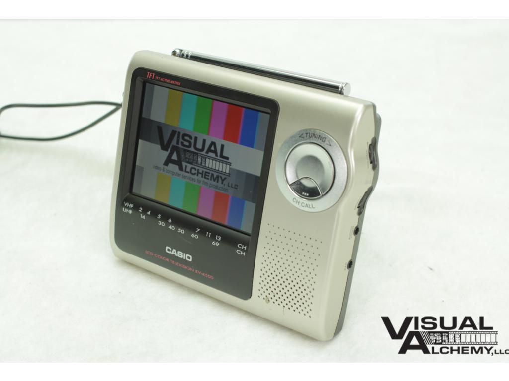 2003 4" Casio EV-4500B Portable Color TV 31