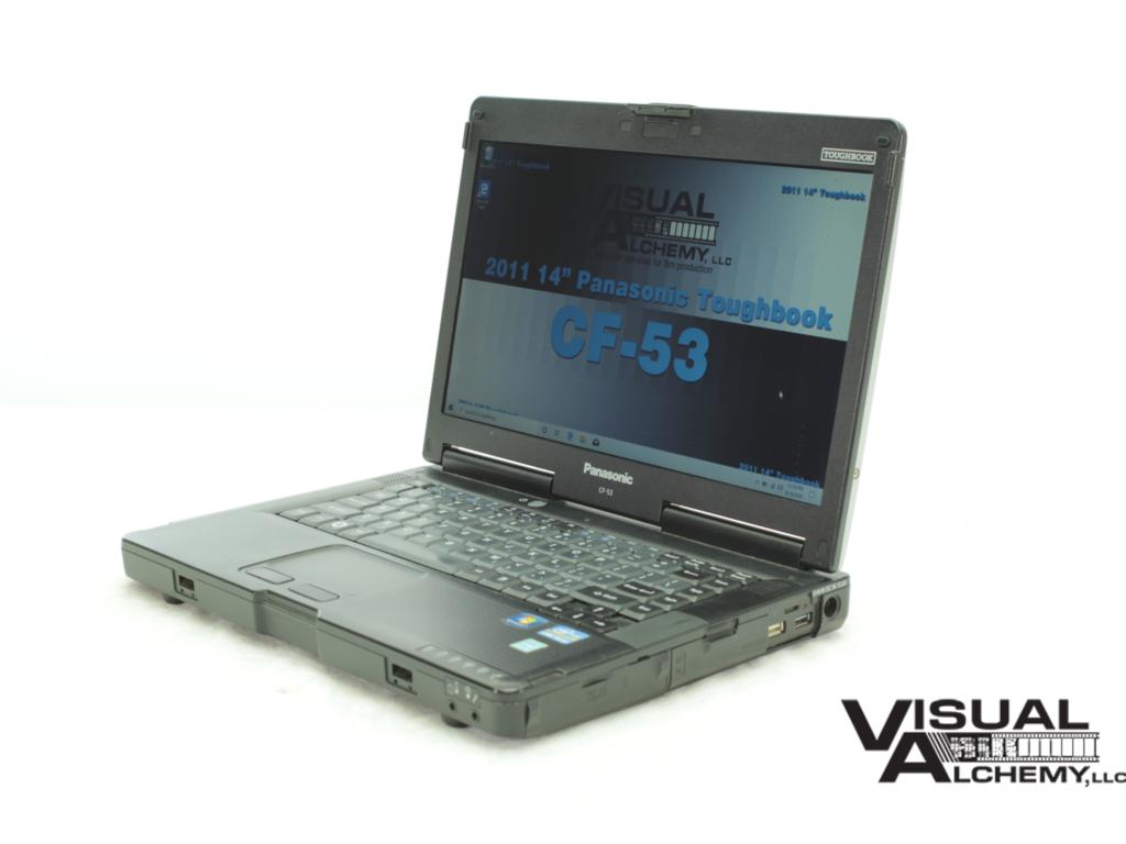 2011 14" Panasonic Toughbook CF-53 Laptop 219