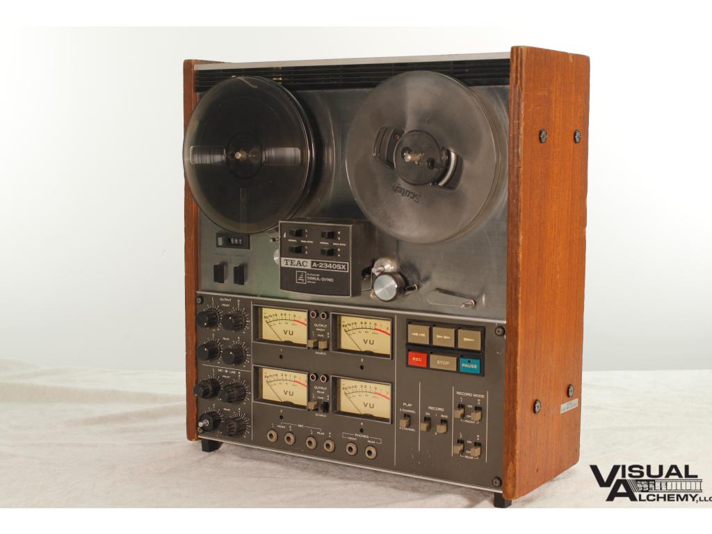 1976 Teac A-2340SX 4ch Stereo Tape Deck 45