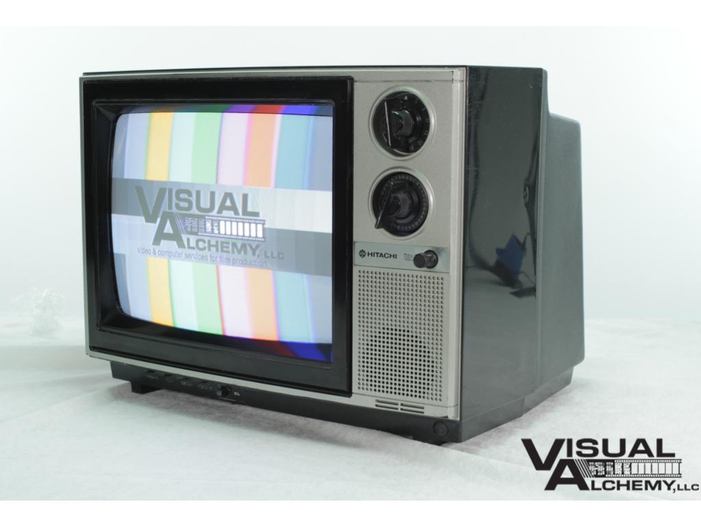 1983 13" Hitachi CT13X1 Color TV 114