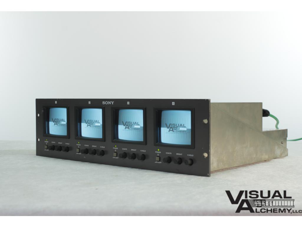 1999 4" Sony PVM-4B1U Quad Video Monitor 61