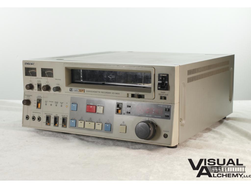 2000 Sony VO-9600 Videocassette Recorder 16